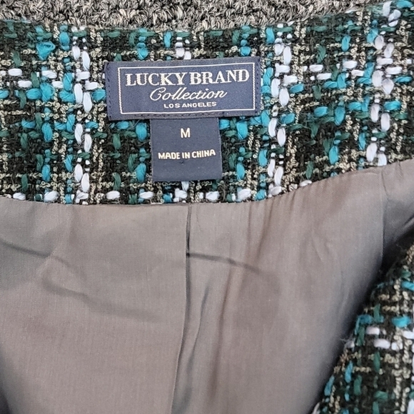 Lucky Brand zipper jacket tapestry print - Picture 4 of 6